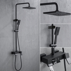 Trọn Bộ Combo 10 Món Nhà Tắm Đen CODOR - CB33