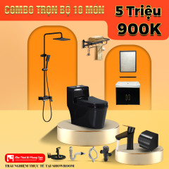 Combo Thiết Bị Vệ Sinh Nhà Tắm Tiết Kiệm CODOR - CB18