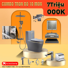 Combo Trọn Bộ Nhà Tắm Nóng Lạnh 10 Món CODOR - CB22